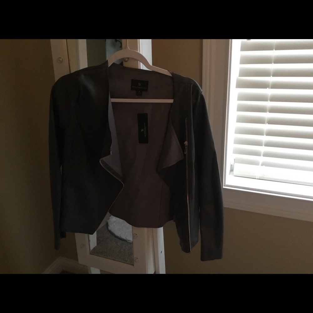Leather jacket